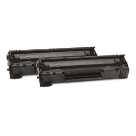 Toner 35AD für LaserJet P1055/1006/1007/1008 2x1500Seiten schwarz HP CB435AD (PACK=2 STÜCK) Produktbild