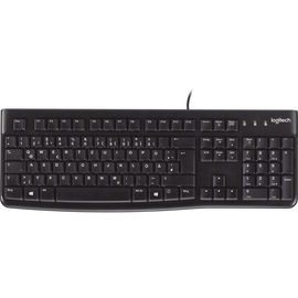 Tastatur Keyboard Media K120 schwarz Logitech 920-002516 Produktbild