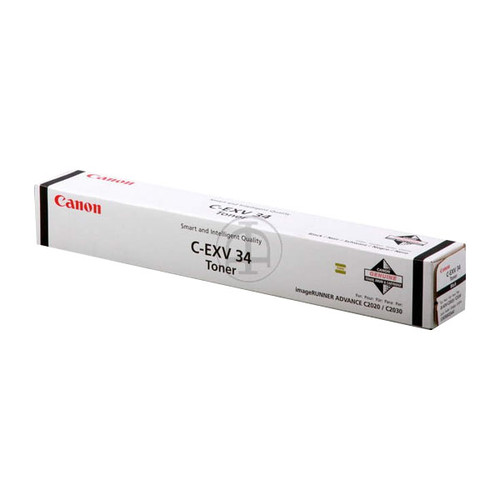 Toner C-EXV 34 für IR-C2020-Serie 23000Seiten schwarz Canon 3782b002 Produktbild Front View L
