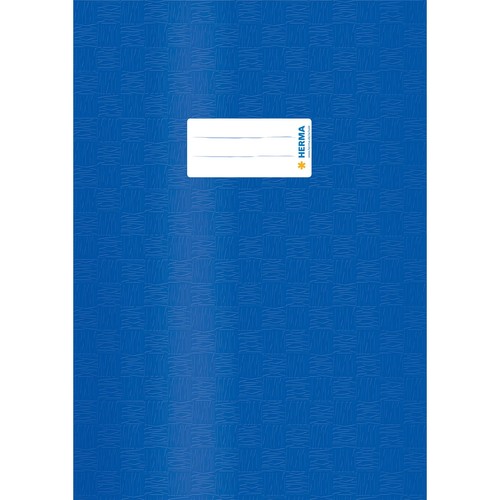 Heftumschlag A4 dunkelblau Kunststoff Herma 7443 Produktbild