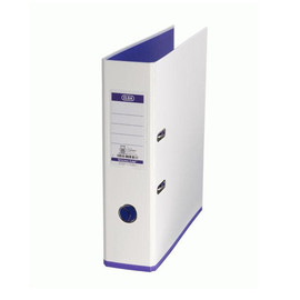 Ordner Oxford myColor A4 80mm weiß/violett PP 100081030 Produktbild