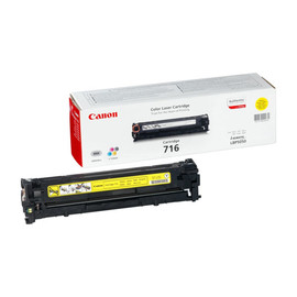 Toner 716Y für Canon MF-8040 1500 Seiten yellow Canon 1977B002 Produktbild