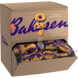 Bahlsen Kekse Süßes Dreierlei im Thekendispenser (KTN=150 STÜCK x 6,5 GRAMM) Produktbild