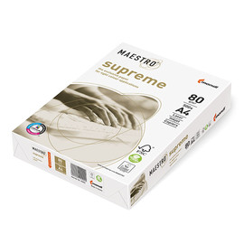 Kopierpapier Maestro Supreme A4 80g weiß FSC EU-Ecolabel 170CIE (PACK=500 BLATT) Produktbild