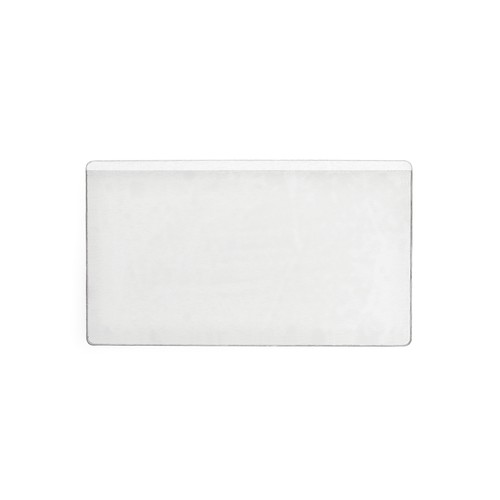 Selbstklebetaschen Pocketfix 105x65mm transparent Durable 8319-19 (PACK=100 STÜCK) Produktbild Front View L
