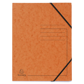 Eckspanner A4 GZ orange Karton Exacompta 555414E Produktbild