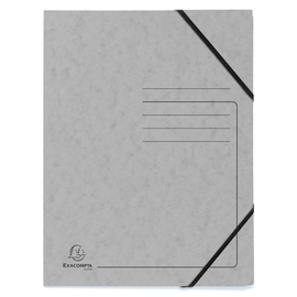 Eckspanner A4 GZ dunkelgrau Karton Exacompta 555471E Produktbild