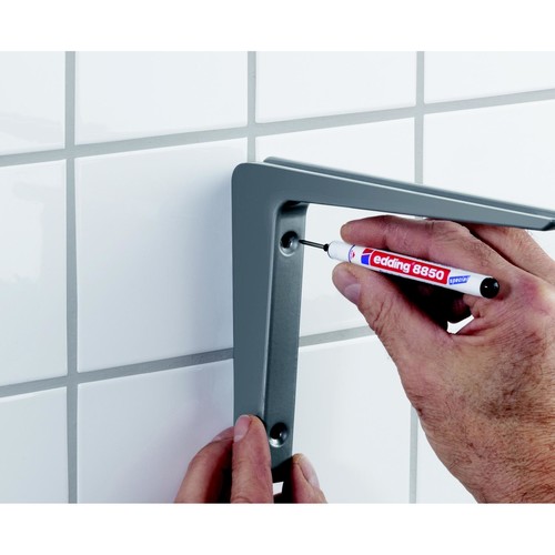 Bohrlochmarker 8850 0,7-1mm Rundspitze schwarz Edding 4-8850-1-4001 Produktbild Additional View 1 L
