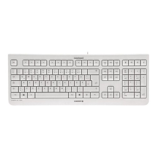 Cherry KC 1000 - Tastatur - Deutsch - Hellgrau Produktbild
