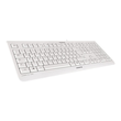 Cherry KC 1000 - Tastatur - Deutsch - Hellgrau Produktbild Additional View 3 S