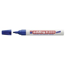 Industry Permanentmarker 8300 1,5-3mm Rundspitze blau Edding 4-8300003 Produktbild