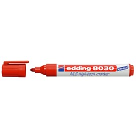 NLS High-Tech Marker 8030 1,5-3mm Rundspitze rot Edding 4-8030002 Produktbild