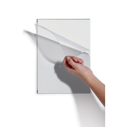 Magnettasche A4 transparent mit magnetischer Rückenfolie Durable 4874-19 (PACK=2 STÜCK) Produktbild Additional View 3 L