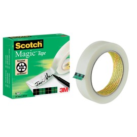 Klebeband Scotch Magic 810 25mm x 66m matt unsichtbar 3M M8102566 (RLL=66 METER) Produktbild