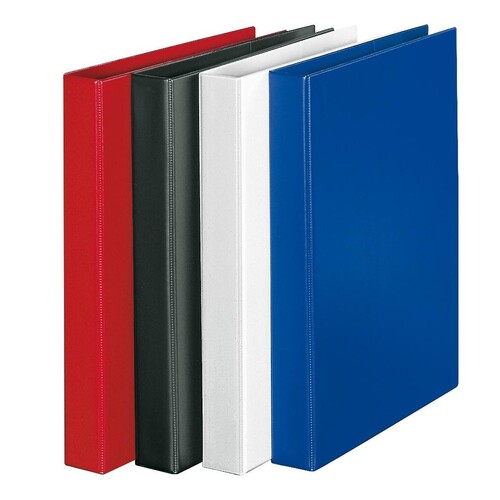 Ringbuch Comfort mit Sichttasche A4 Überbreite 4Ringe Ringe-Ø16mm blau PVC-Folie Veloflex 4144050 Produktbild Additional View 1 L