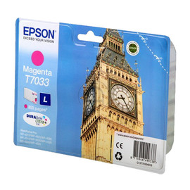 Tintenpatrone T7033 für Epson WP4015DN/WP4025DW 800Seiten magenta Epson T703340 Produktbild