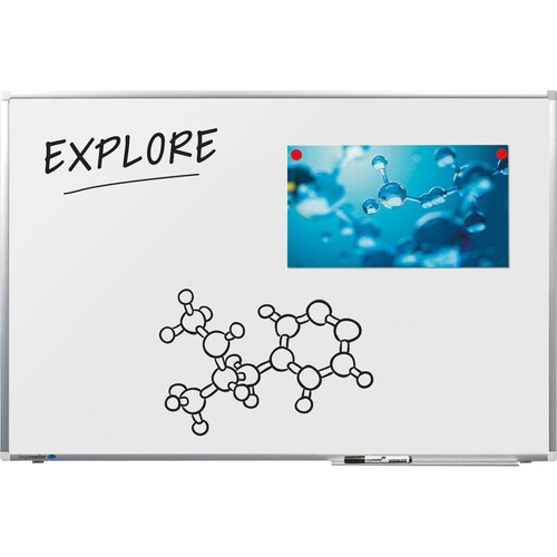 Whiteboard Premium Plus 120x90 cm emailliert Legamaster 7-101054 Produktbild Front View L