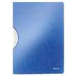 Klemmmappe WOW ColorClip A4 bis 30Blatt blau metallic PP Leitz 4185-00-36 Produktbild