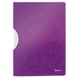 Klemmmappe WOW ColorClip A4 bis 30Blatt violett metallic PP Leitz 4185-00-62 Produktbild