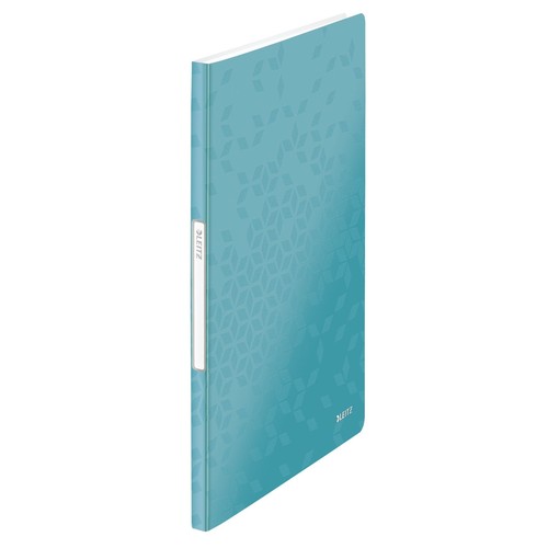 Sichtbuch WOW mit 20 Hüllen A4 eisblau metallic PP Leitz 4631-00-51 Produktbild Front View L
