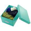 Archivbox WOW Click & Store 220x160x282mm eisblau metallic Leitz 6043-00-51 Produktbild Additional View 1 S