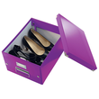 Archivbox WOW Click & Store 281x200x370mm violett metallic Leitz 6044-00-62 Produktbild Additional View 2 S