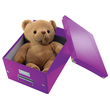 Archivbox WOW Click & Store 281x200x370mm violett metallic Leitz 6044-00-62 Produktbild Additional View 3 S