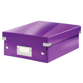 Organisationsbox WOW Click & Store 282x220x100mm klein violett Leitz 6057-00-62 Produktbild