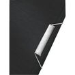 Eckspanner Style mit 3 Klappen A4 für 150Blatt satin schwarz PP Leitz 3977-00-94 Produktbild Additional View 1 S