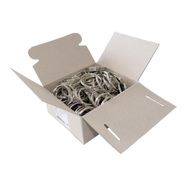 Schlüsselring metall Ø 38mm silber Wedo 2623038 (PACK=100 STÜCK) Produktbild