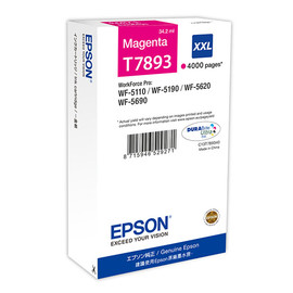 Tintenpatrone T7893XXL für Epson Workforce Pro WF 4630 DWF 34,2ml magenta Epson T789340 Produktbild