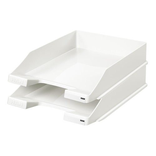 Briefkorb Standard für A4 243x57x335mm weiß Kunststoff HAN 1027-X-12 Produktbild Additional View 1 L