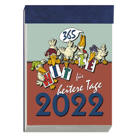 Tagesabreißkalender 2023 Humor 15,5x21,5cm 1Tag/1Seite Zettler 365-1015 Produktbild