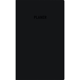 Taschenplaner 2025 9,5x16cm 1Monat/1Seite schwarz Leporellofalzung Zettler 501-1020 Produktbild