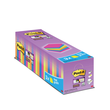 Haftnotizen Post-it Super Sticky Notes Promotion 76x76mm neon Papier 3M 654SE24P (PACK=21X90BLATT + 3X90BLATT GRATIS) Produktbild Additional View 1 S