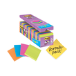 Haftnotizen Post-it Super Sticky Notes Promotion 76x76mm neon Papier 3M 654SE24P (PACK=21X90BLATT + 3X90BLATT GRATIS) Produktbild