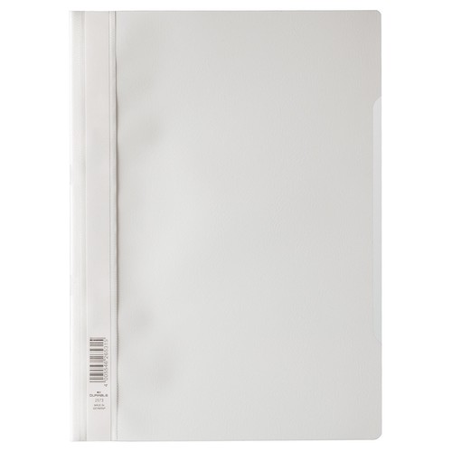 Schnellhefter nachrüstbar mit Hängeschiene A4 PP weiß Durable 2573-02 Produktbild Front View L