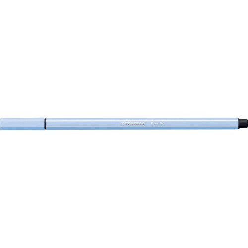 Fasermaler Pen 68 1mm Rundspitze kobaltblau hell Stabilo 68/11 Produktbild Additional View 1 L