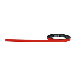 Magnetband 1m x 5mm rot beschriftbar Magnetoplan 1260506 Produktbild