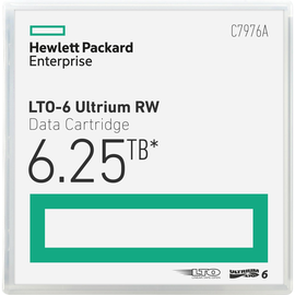 Data Cartridge LTO-6 Tape 6,25TB Ultrium HP C7976A Produktbild