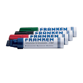 Wandtafelschreiber Etui 4-12mm Keilspitze sortiert Franken Z1909 (PACK=4 STÜCK) Produktbild