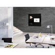 Glas-Magnetboard artverum 1000x1000x15mm schwarz inkl. Magnete Sigel GL200 Produktbild Additional View 1 S