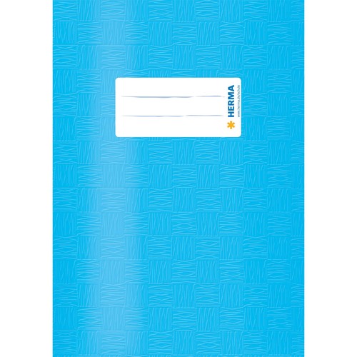 Heftumschlag A5 hellblau Kunststoff Herma 7433 Produktbild