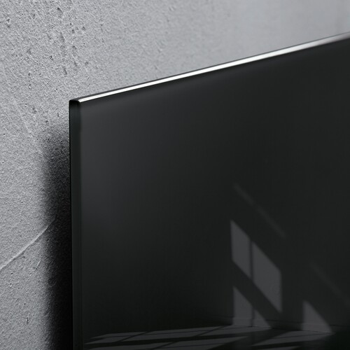 Glas-Magnetboard artverum 1200x900x15mm schwarz inkl. Magnete Sigel GL210 Produktbild Additional View 6 L