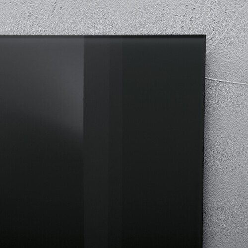 Glas-Magnetboard artverum 1200x900x15mm schwarz inkl. Magnete Sigel GL210 Produktbild Additional View 5 L