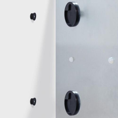 Glas-Magnetboard artverum 1200x900x15mm schwarz inkl. Magnete Sigel GL210 Produktbild Additional View 7 L
