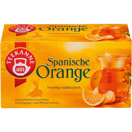 Spanische Orange Tee Teekanne Nr. 6774 (PACK=20 BEUTEL) Produktbild Front View L