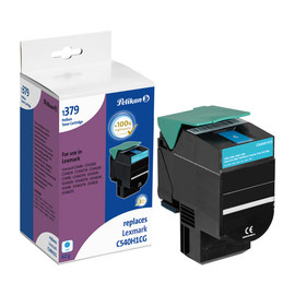 Toner für Optra C540N/C543DN 2000Seiten cyan Lexmark C540H1CG Produktbild