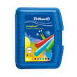 Creaplast Kinderknete in transparent- blauer Box NEU sortiert Pelikan 622415 (ST=14 STÜCK) Produktbild