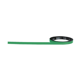 Magnetband 1m x 5mm grün beschriftbar Magnetoplan 1260505 Produktbild